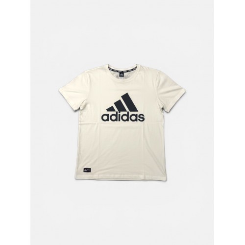 Adidas Logo Performance T-Shirt Λευκό